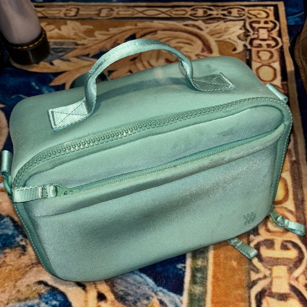 Green lunchbox Bag with Handle